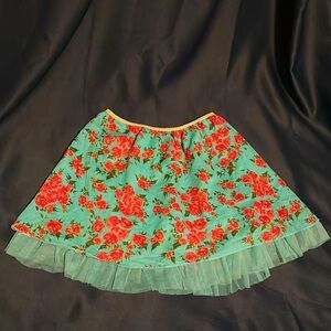 Vintage Rue21 Floral Skirt